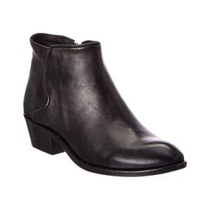 Frye Carson Piping Leather Bootie, Black